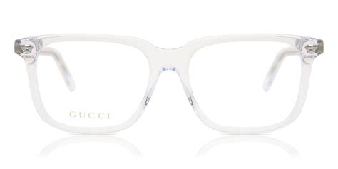 Gucci GG0737O 018 Eyeglasses in Clear.